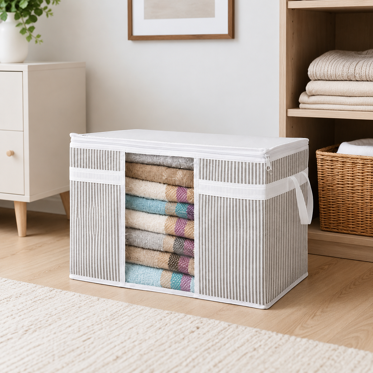 ALAS Clear-Window Sweater Storage Bag