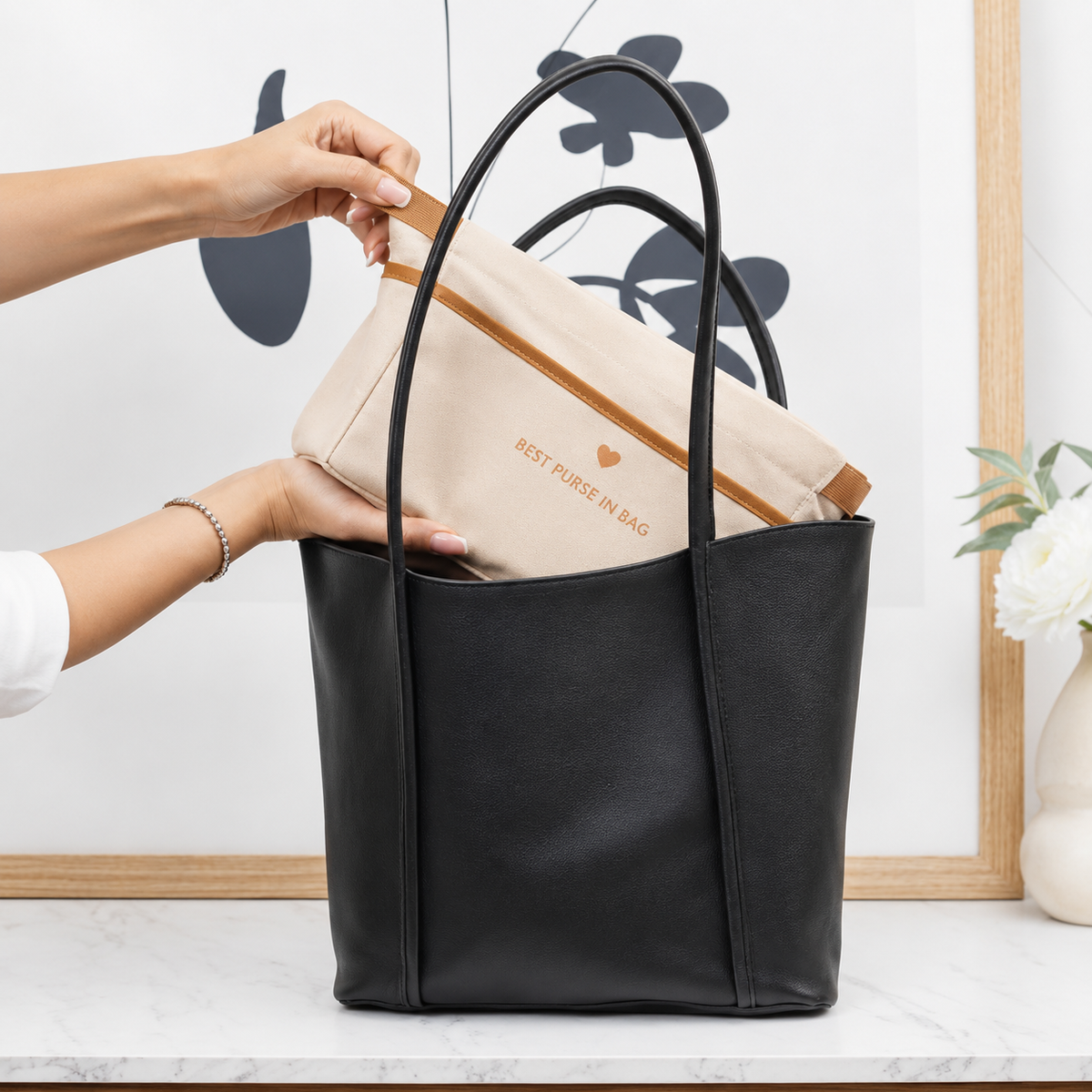 ALAS Tote Bag Organizer Insert