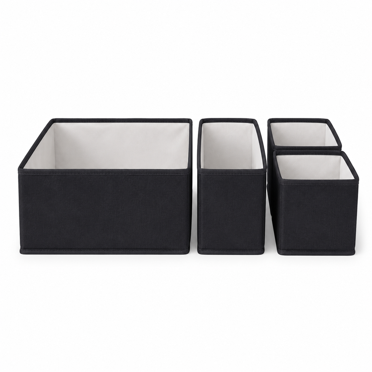 Helens 4-Piece Drawer Organizer Set – Anthracite