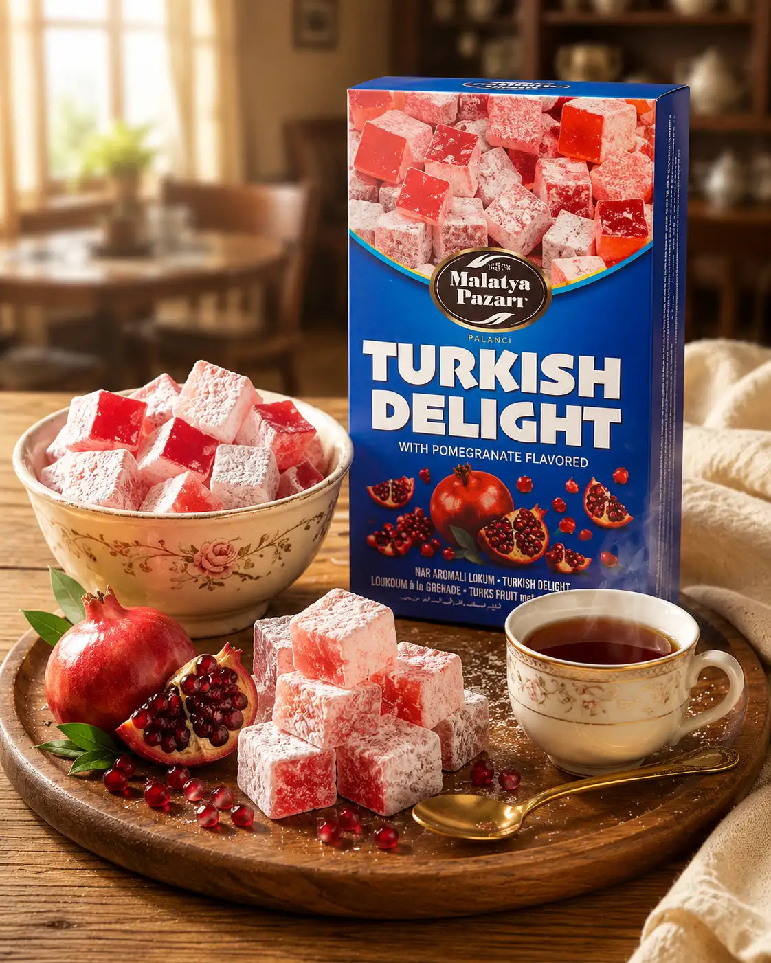 Malatya Pazari Turkish Delight Pomegranate 350g