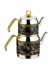 Ozlife ISIL Teapot Set - Yellow Decorated