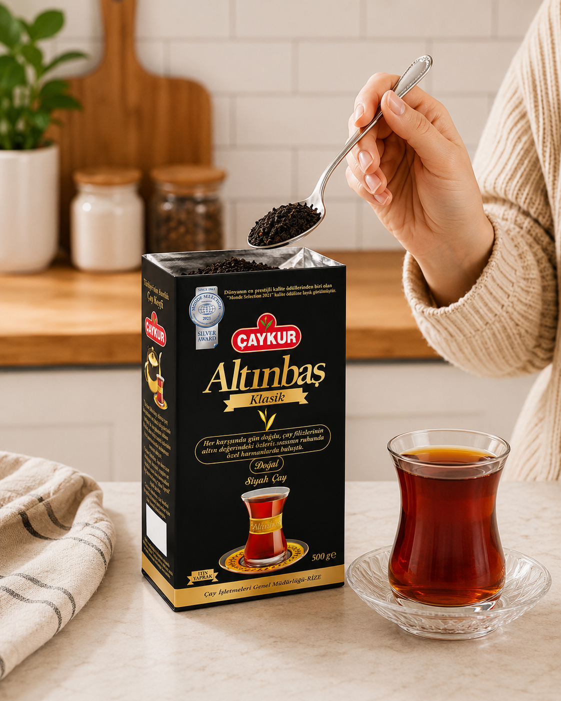 CAYKUR Altinbas Turkish Black Tea 500g