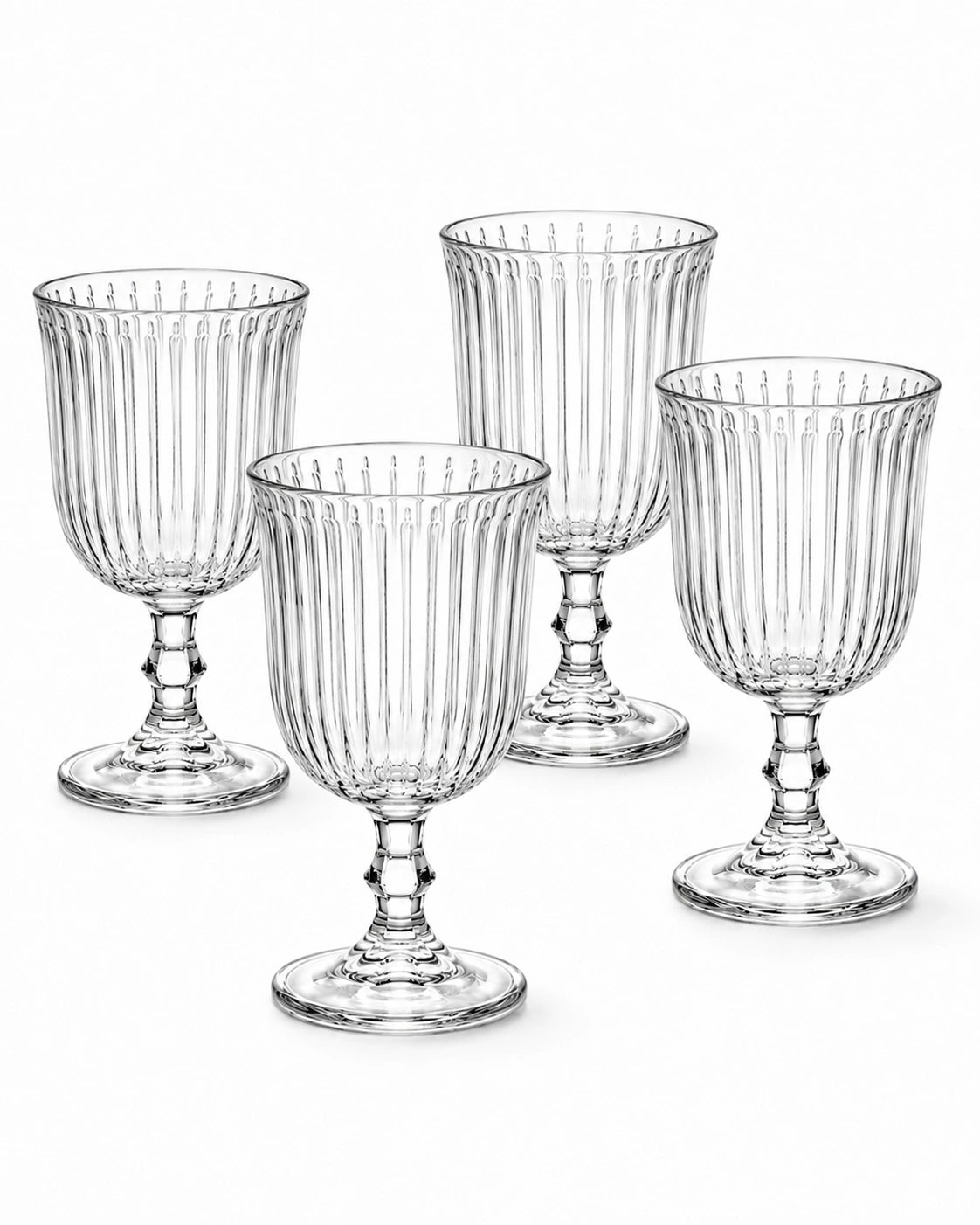 Paşabahçe Joy Footed Digestive Glass Set of 4 – 255 ml