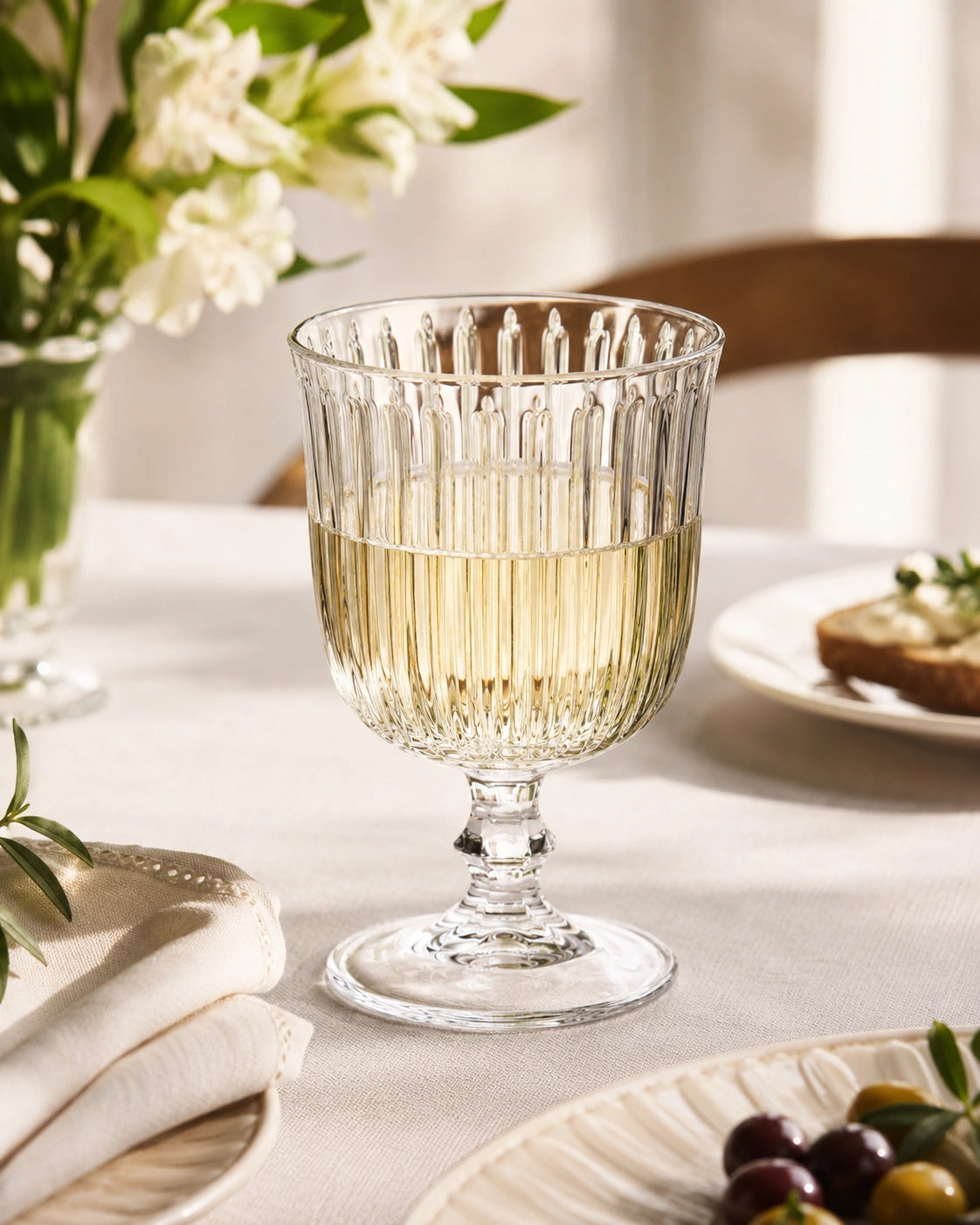 Paşabahçe Joy Footed Digestive Glass Set of 4 – 255 ml