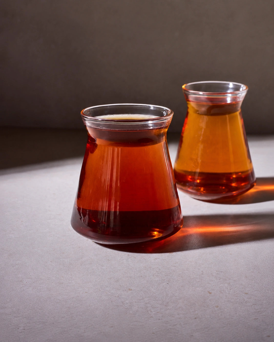 Perotti Giza Borosilicate Glass Turkish Tea Glass Set of 6