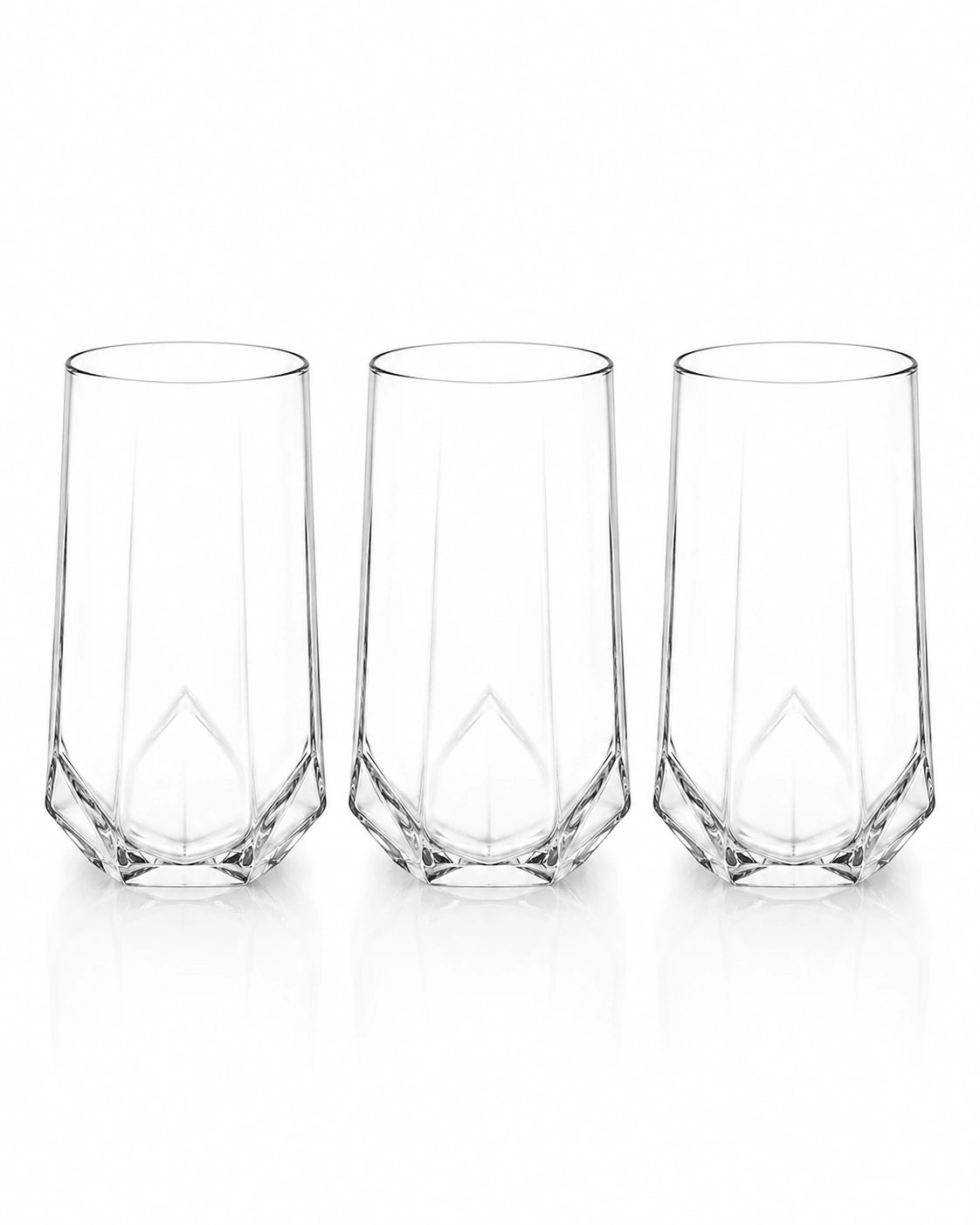 LAV Valeria Long Drink Glass Set of 3 – 460 ml