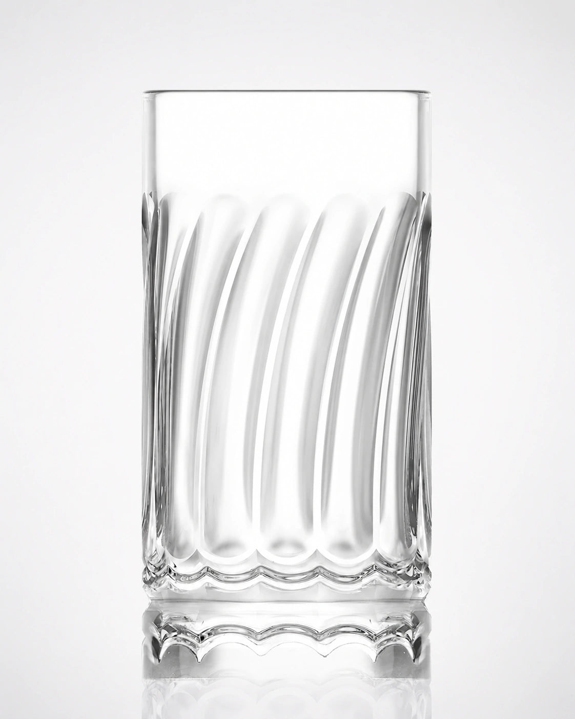 LAV Wave Glass Beverage Set of 6 – 390 ml