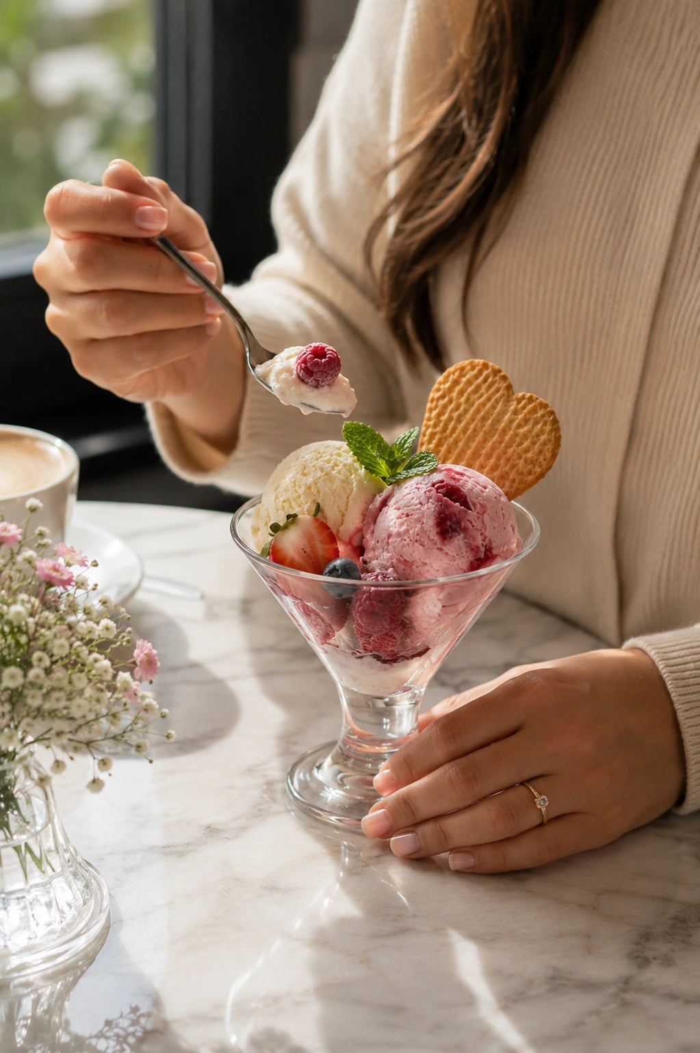 LAV Crèma 165 ml Ice Cream Cups – Set of 3
