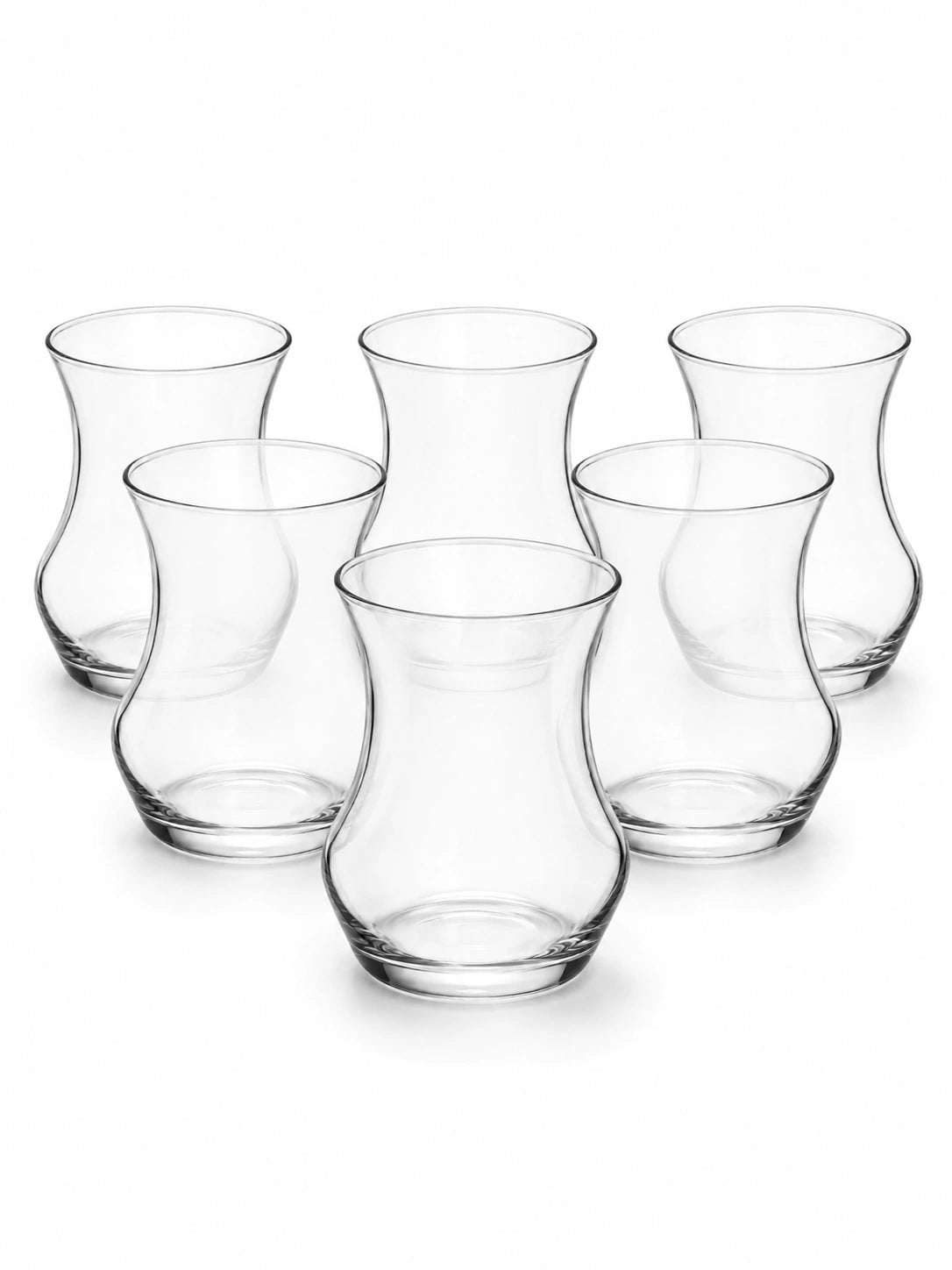LAV Eda 170 ml Turkish Tea Glasses – Set of 6