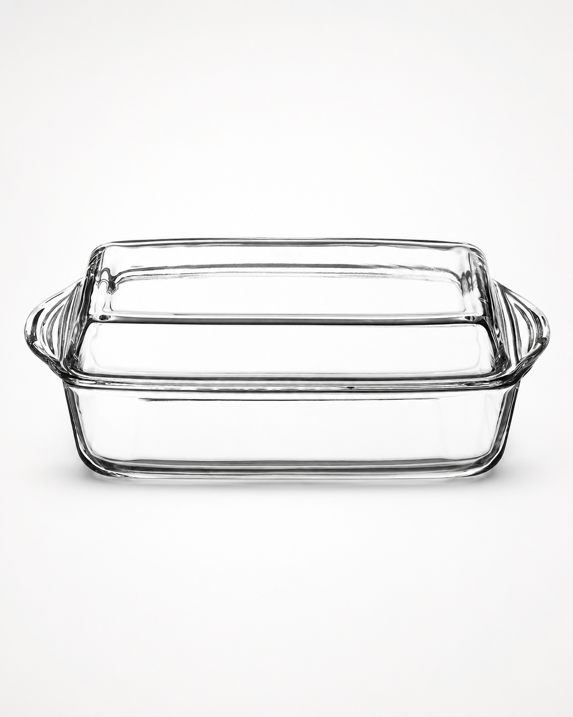 Pasabahce Rectangular Borcam with Glass Lid 2750 cc