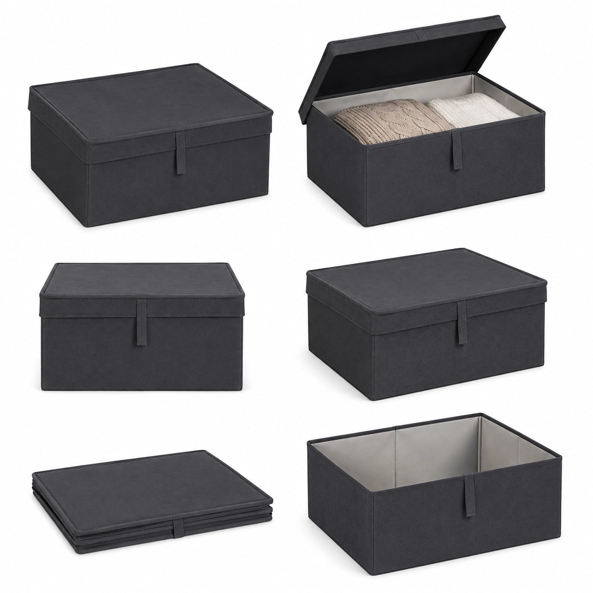 Helens Underbed Storage Organizer Box – Anthracite