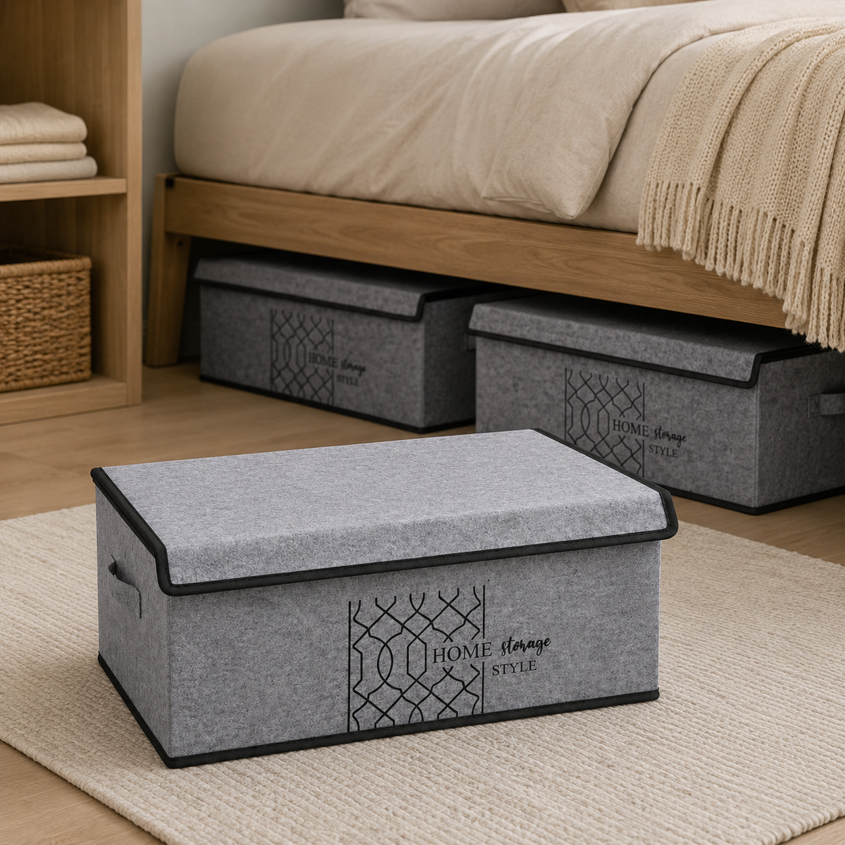 ALAS Felt Storage Box with Lid