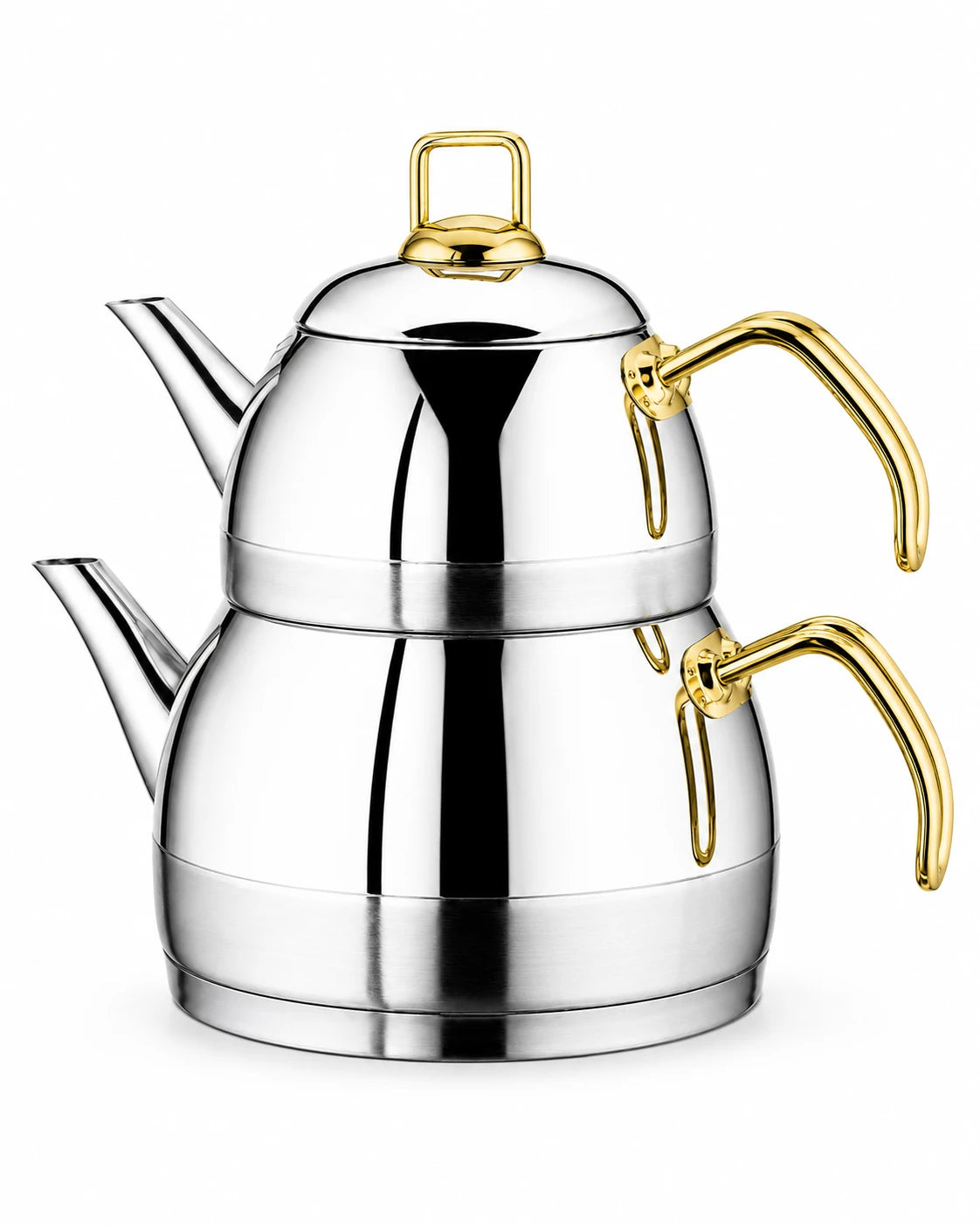 Ozlife ELA Teapot Set - Plain Gold