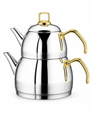 Ozlife ELA Teapot Set - Plain Gold