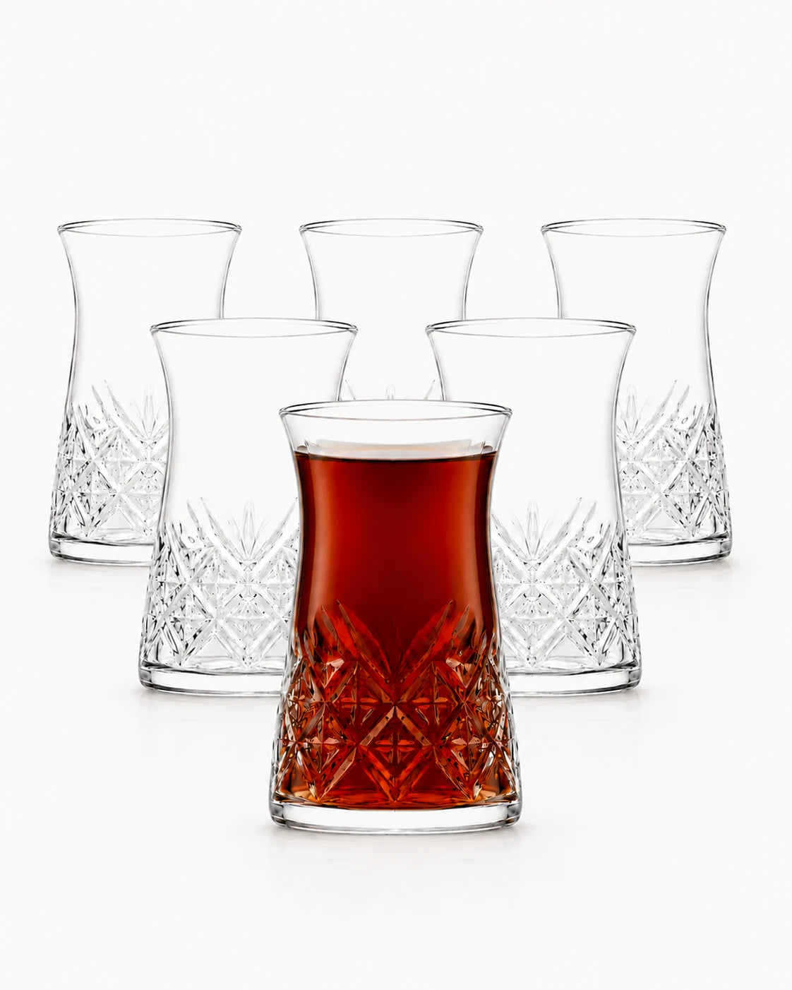 Pasabahce Timeless Tea Glass 160 cc 6 Piece Set