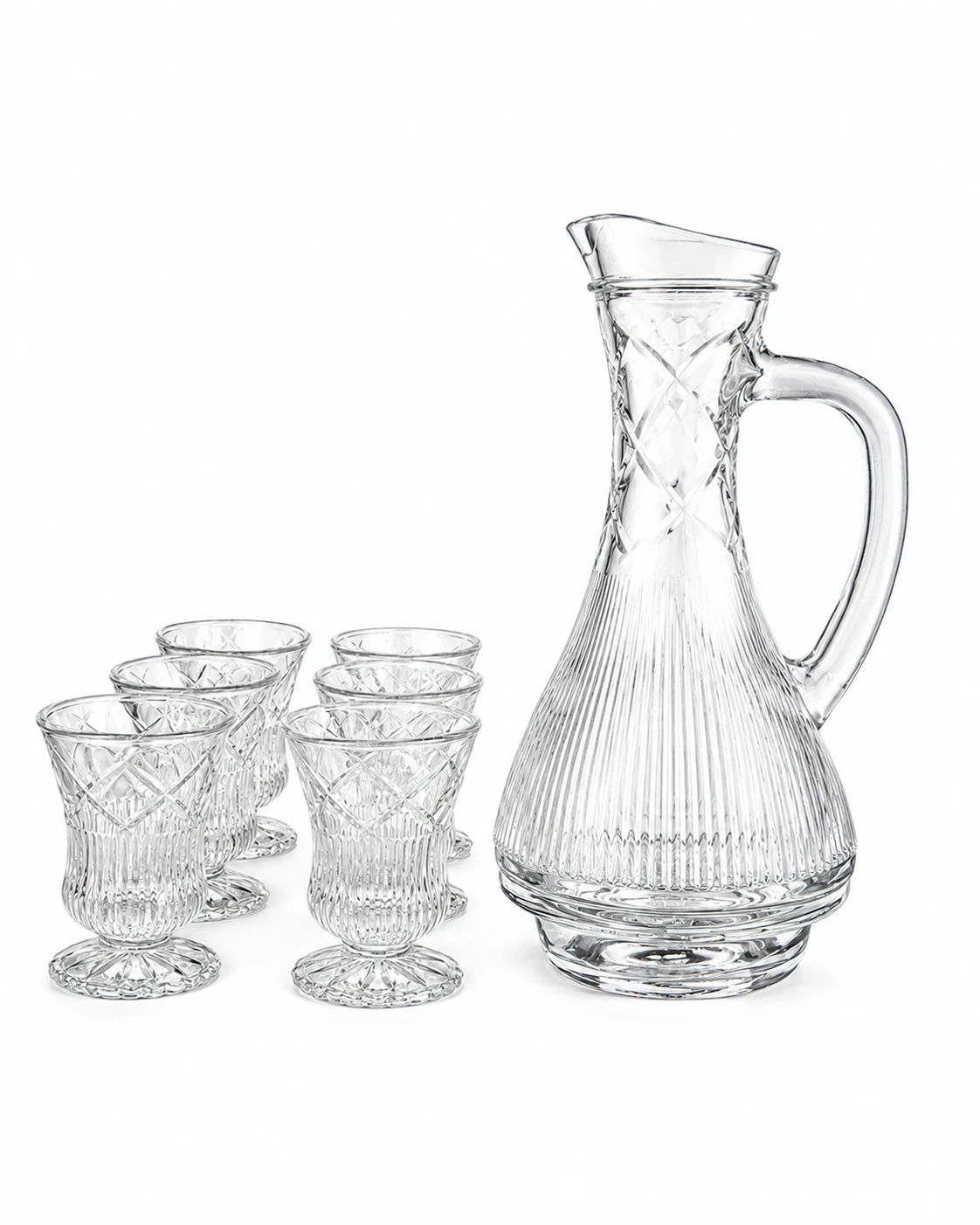 ACAR Zemzem Glass Serving Set – Model 1