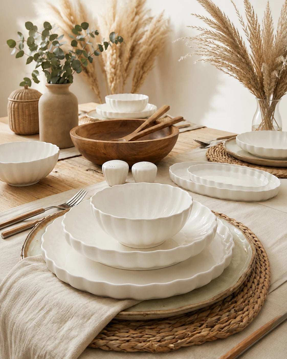 ACAR Passion 29-Piece Porcelain Dinnerware Set for 6