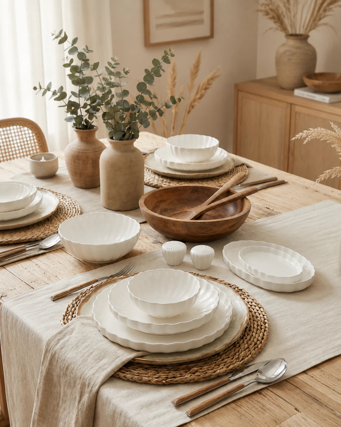 ACAR Passion 29-Piece Porcelain Dinnerware Set for 6
