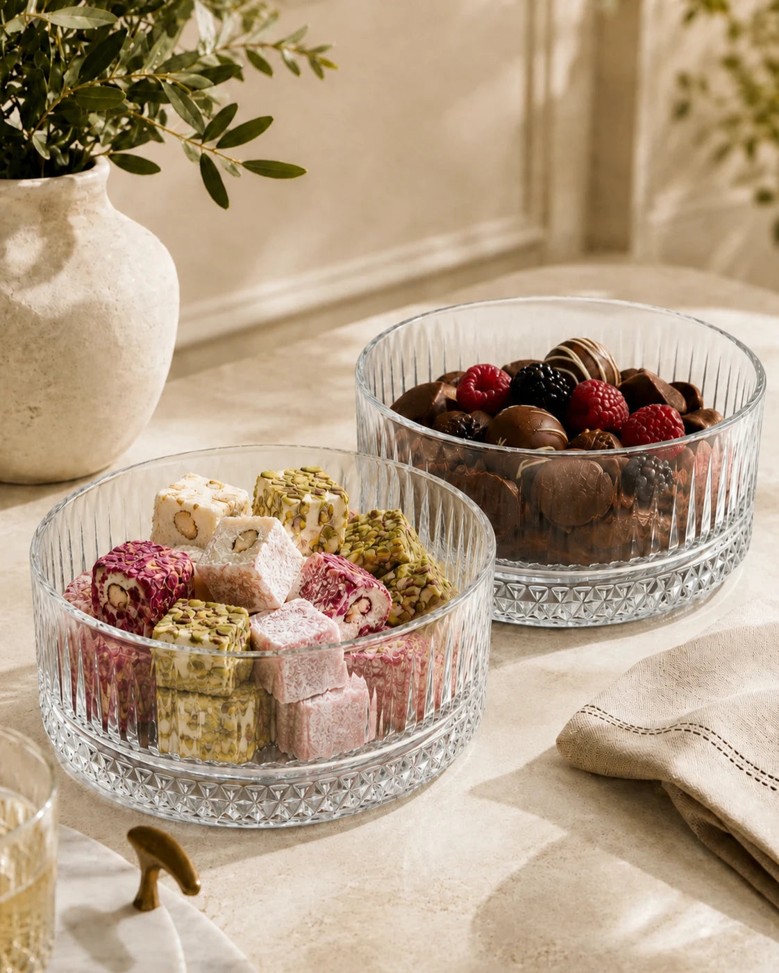 Paşabahçe Elysia 515 ml Glass Bowl Set of 2