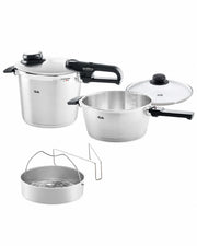 Fissler Vitavit Premium Pressure Cooker Set – 3.5 L & 5.9 L