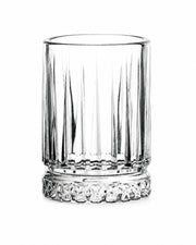 Paşabahçe Elysia Coffee Side Water Glass Set – 6 Piece Crystal-Cut 60 ml Glasses