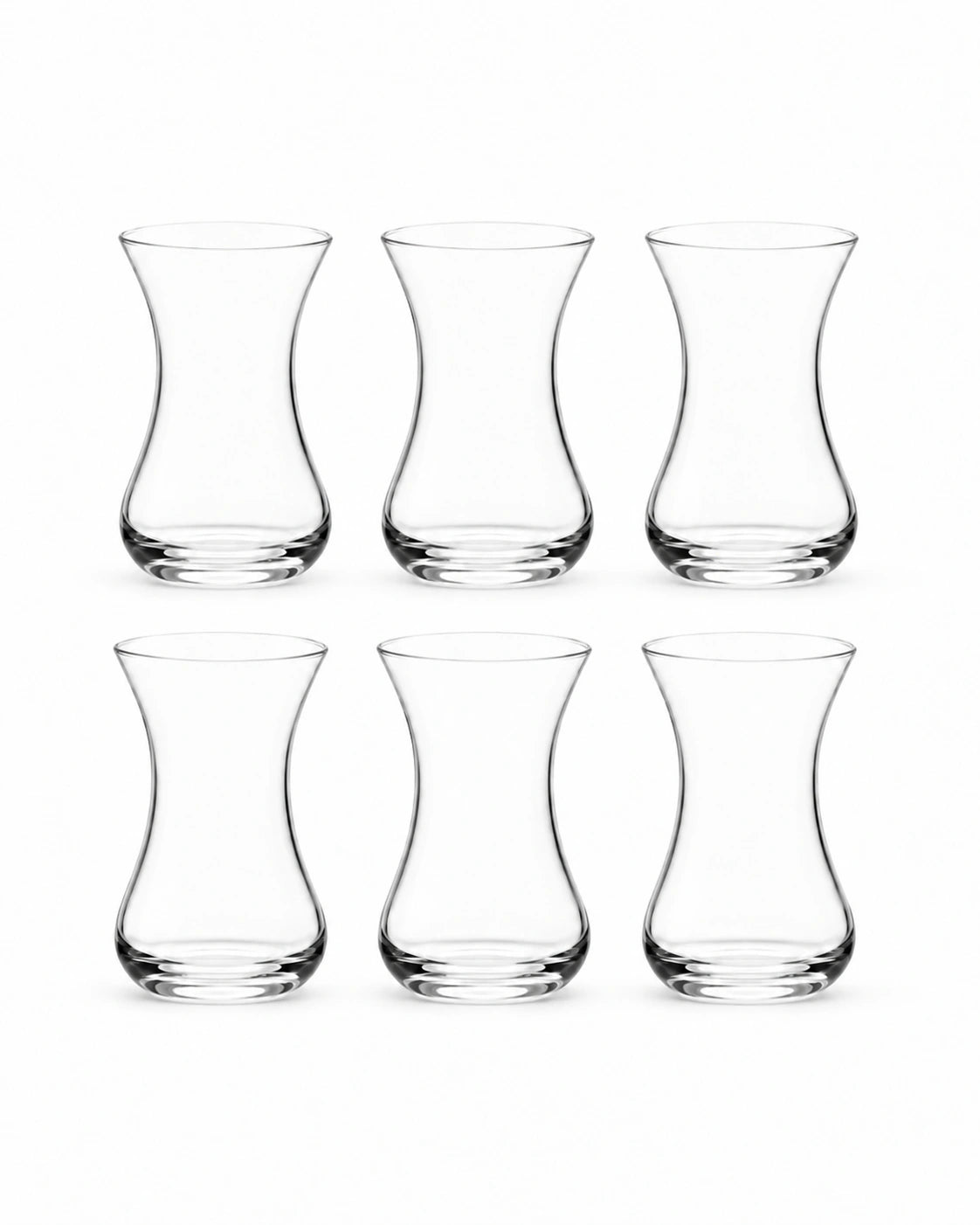 Paşabahçe Vefa Turkish Tea Glass 130 ml – Set of 6