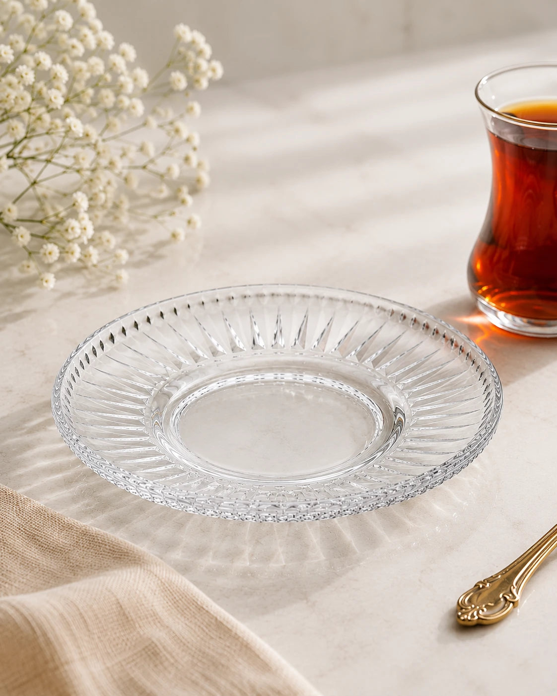 Pasabahce Elysia Tea Saucer 130 mm 6 Piece Set