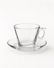 Pasabahce Vela Cup Set with Saucers 195 cc