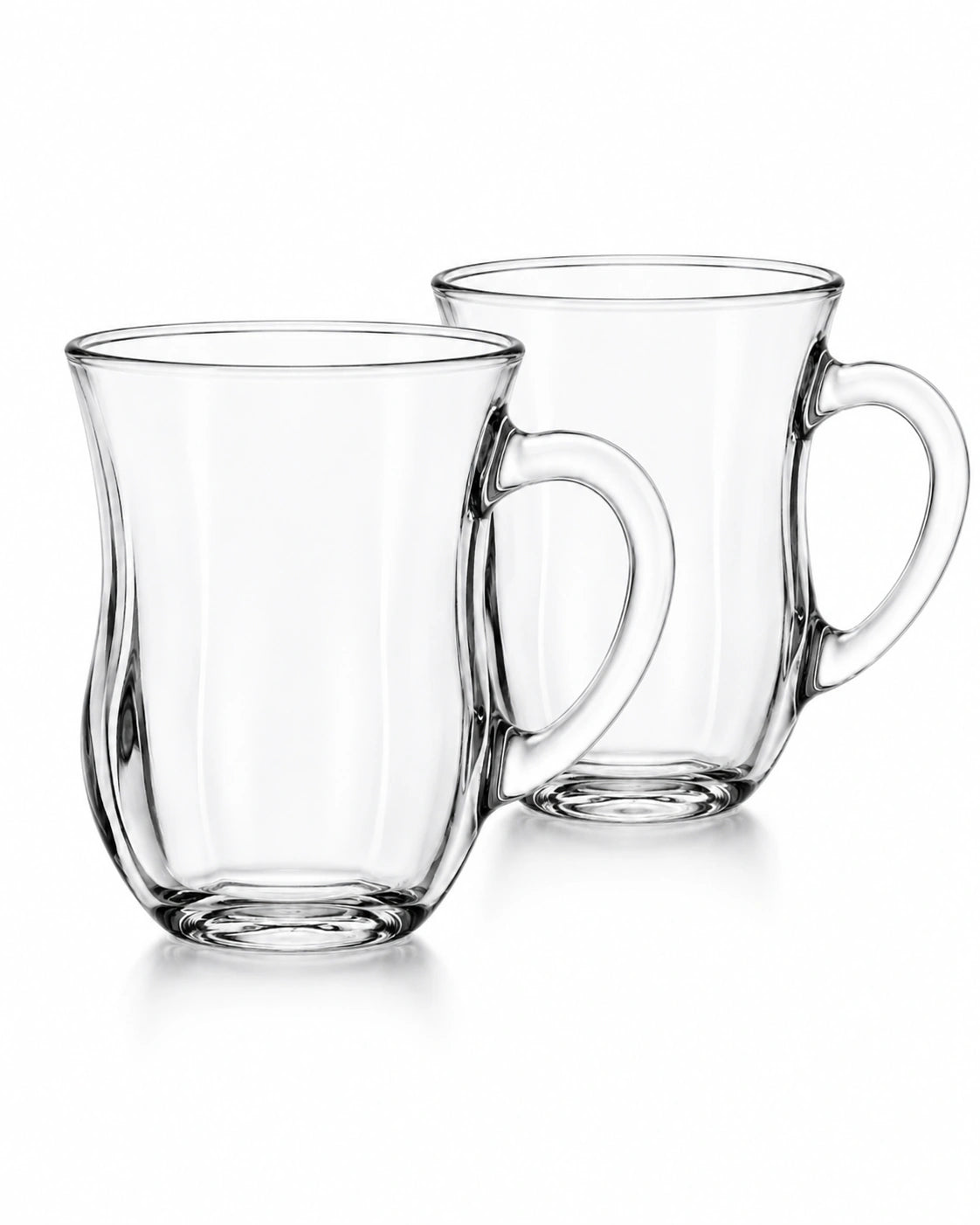 Pasabahce Gourmet Ayran Glass with Handle 350 cc 2 Piece Set