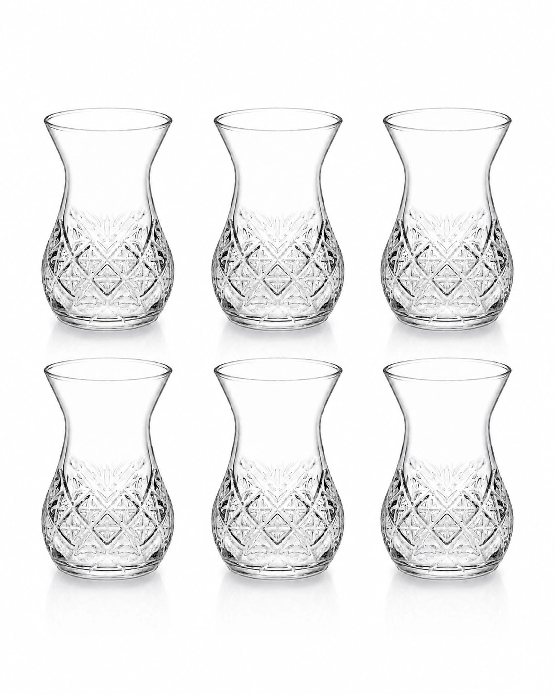 Pasabahce Timeless Tea Glass 155 cc 6 Piece Set