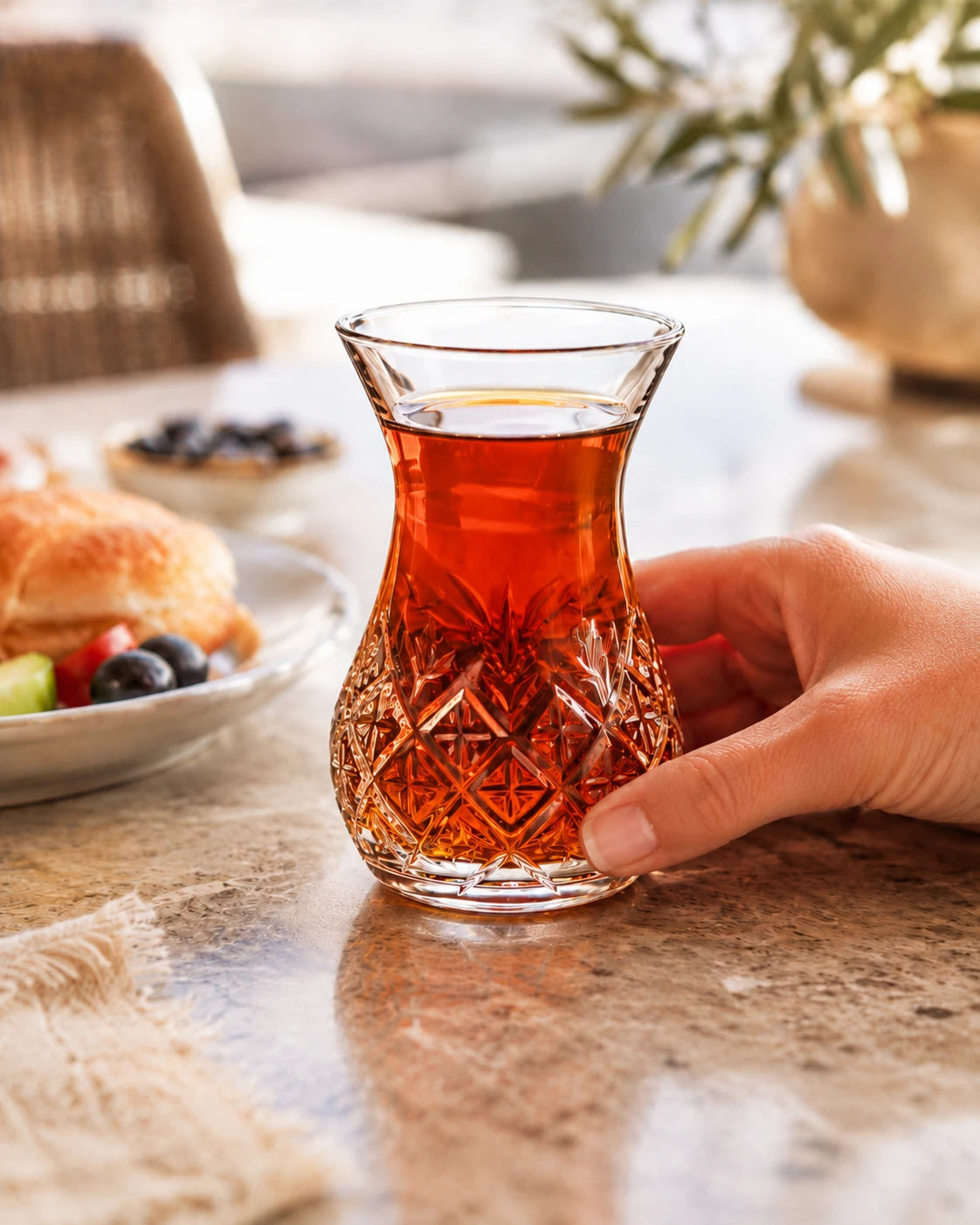 Pasabahce Timeless Tea Glass 155 cc 6 Piece Set