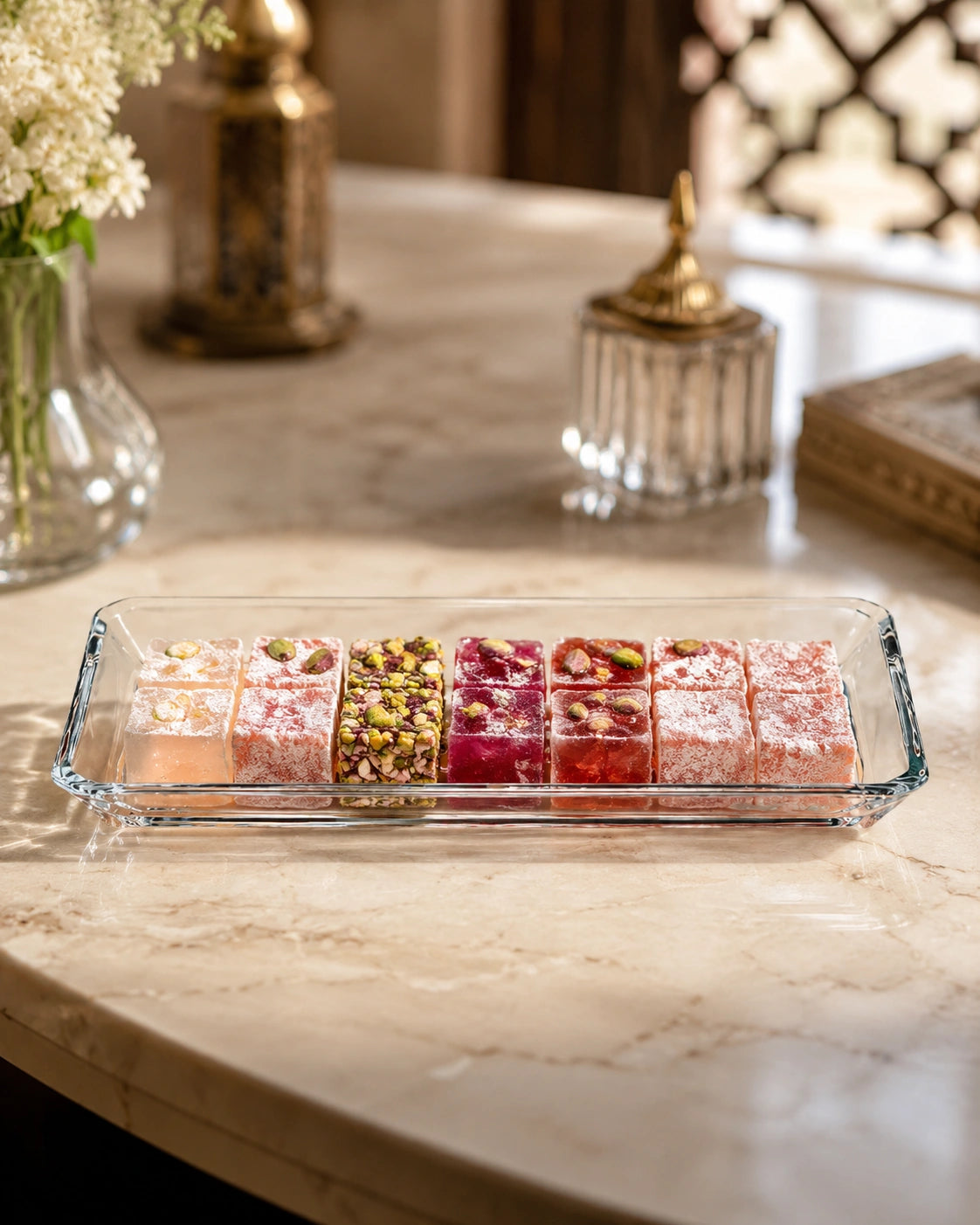 Pasabahce Grace Serving Plate 14x30cm (Crystallin)