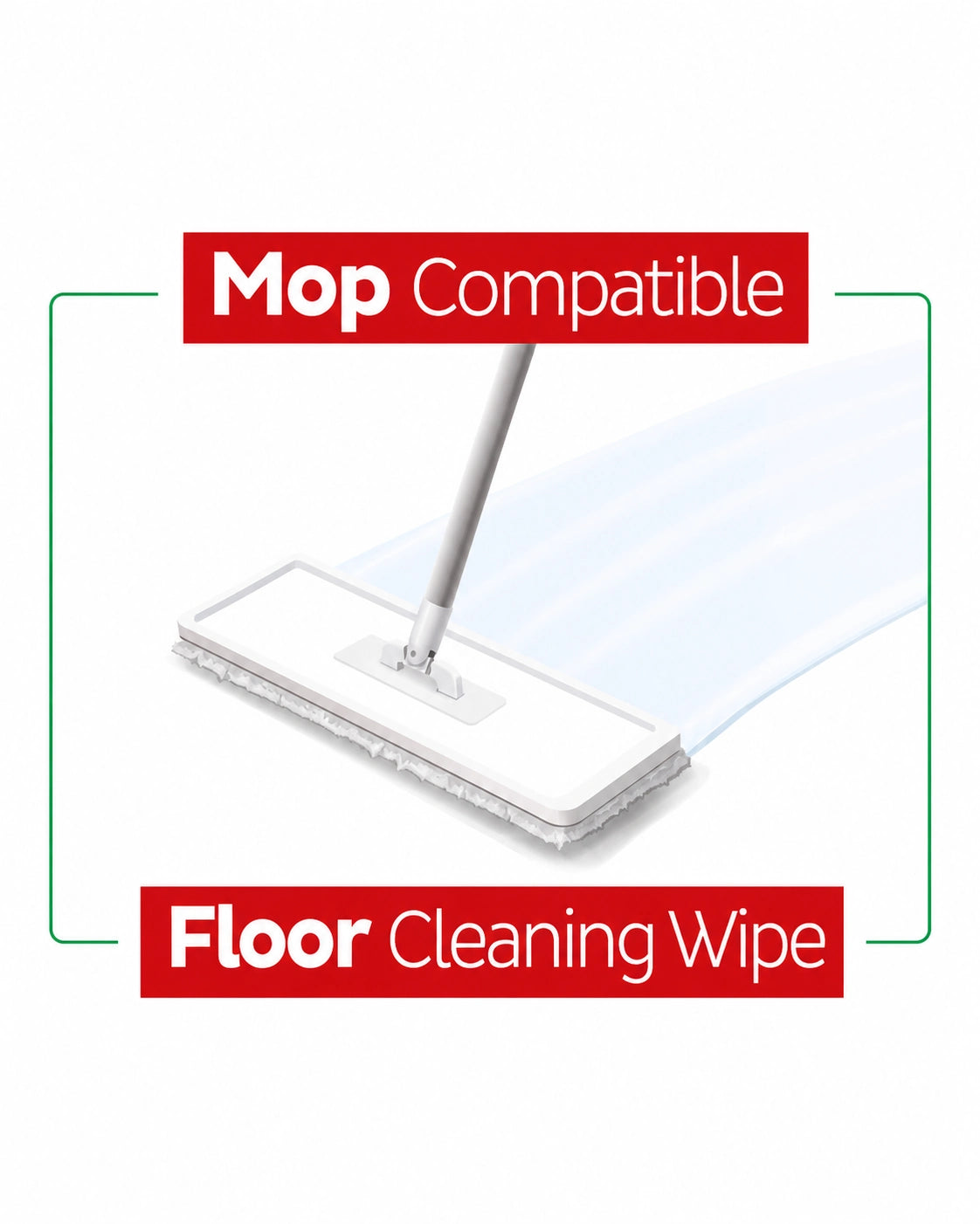 Sleepy Mop Multipurpose Surface Cleaning Wipes – Bio Dissolvable – Tea Tree & Lime – 50 Wipes
