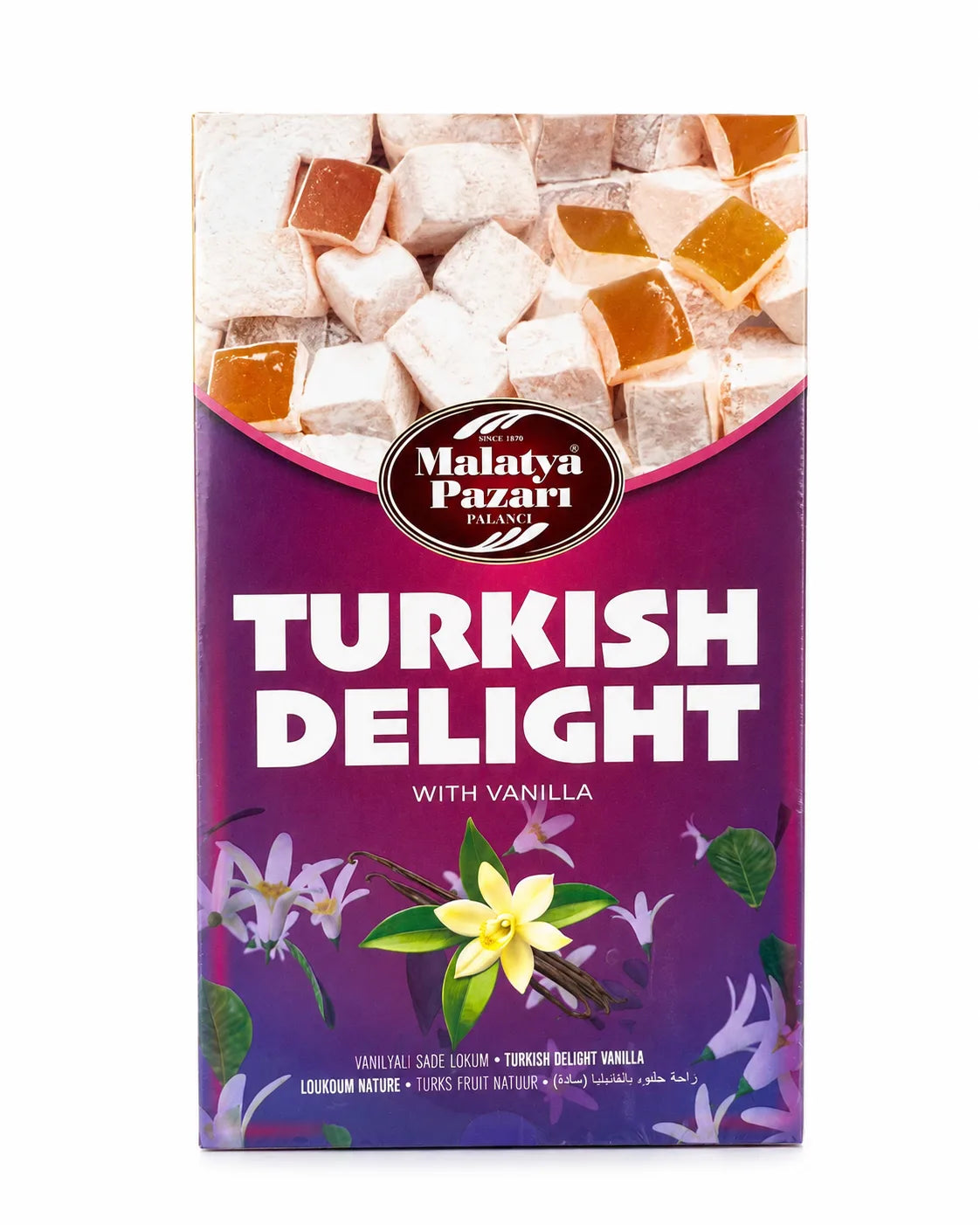 Malatya Pazari Turkish Delight Vanilla 350g