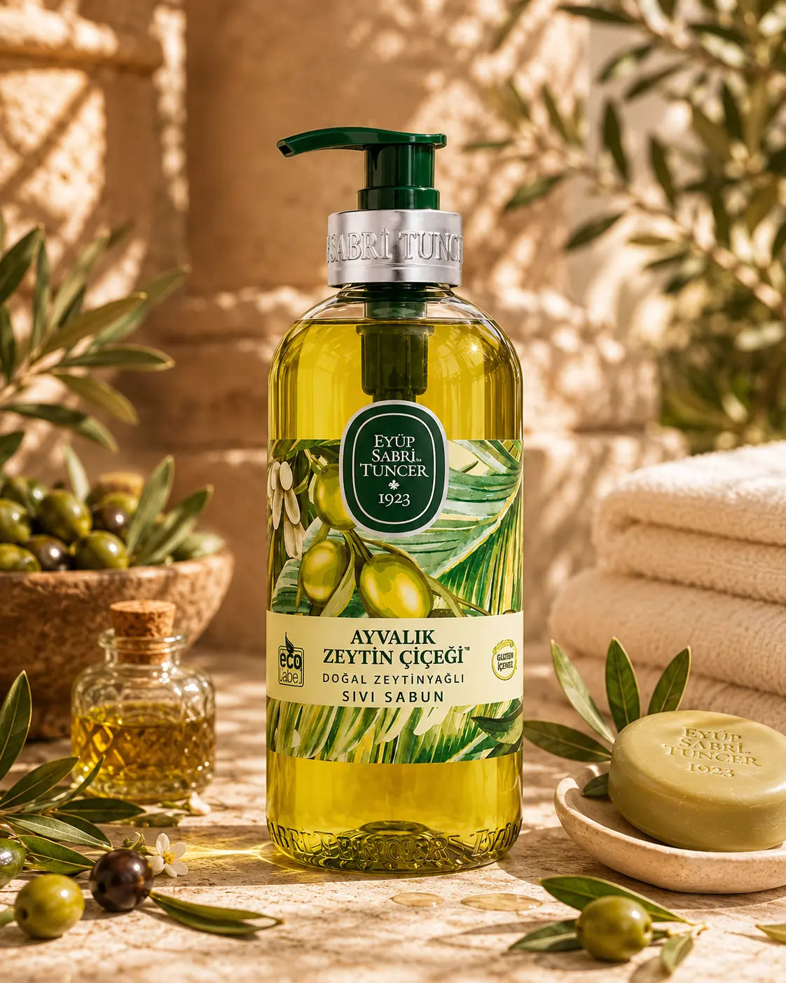 Eyüp Sabri Tuncer Ayvalık Olive Blossom Natural Olive Oil Liquid Soap – 500ml