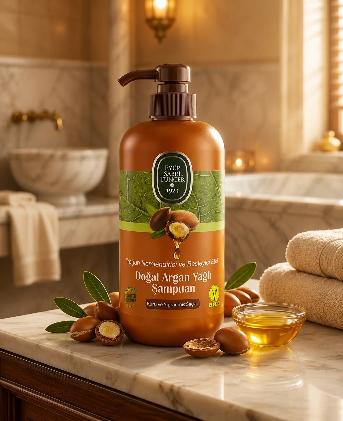 Eyüp Sabri Tuncer Natural Argan Oil Shampoo – 600 ml