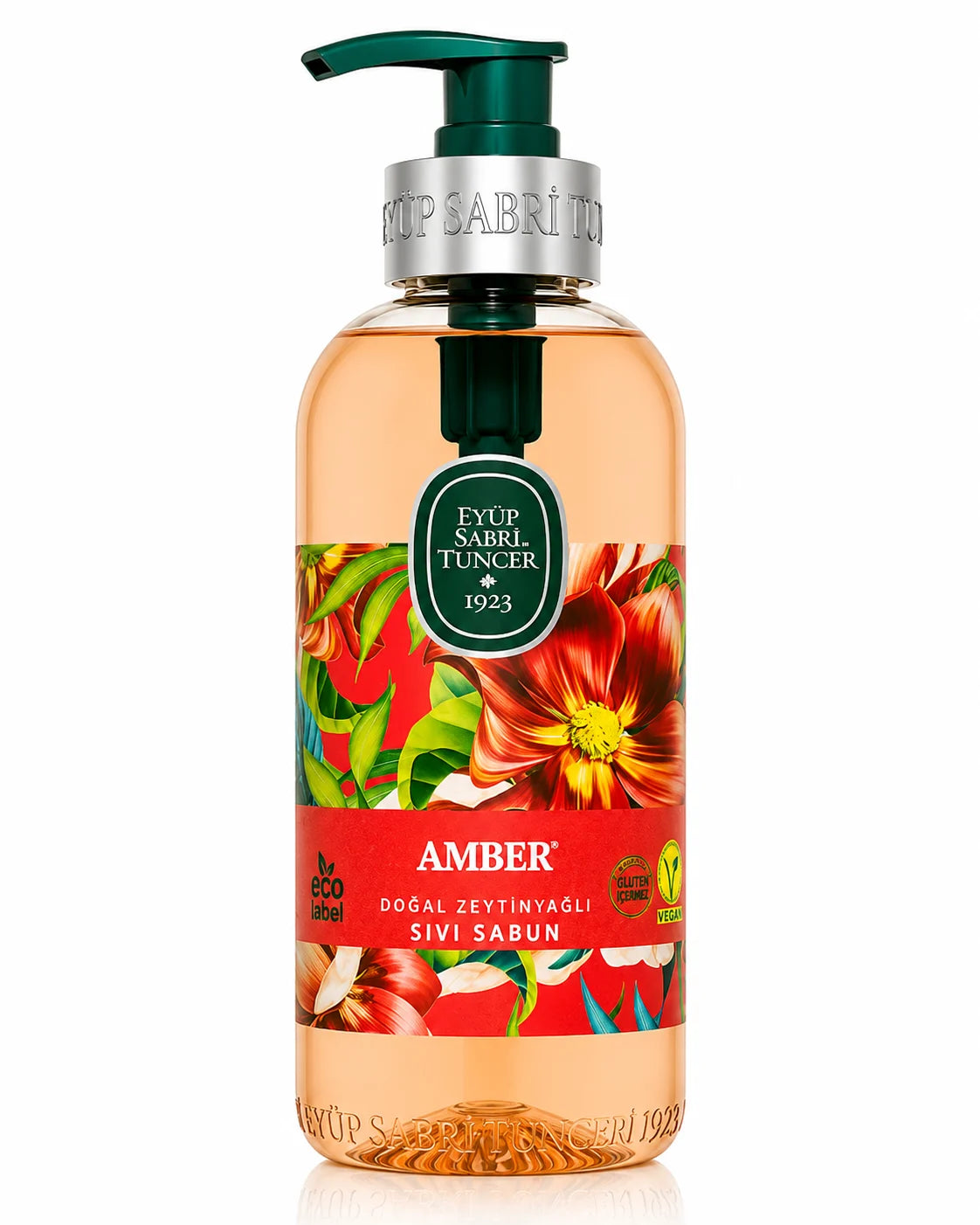 Eyüp Sabri Tuncer Amber Natural Olive Oil Liquid Soap – 500ml