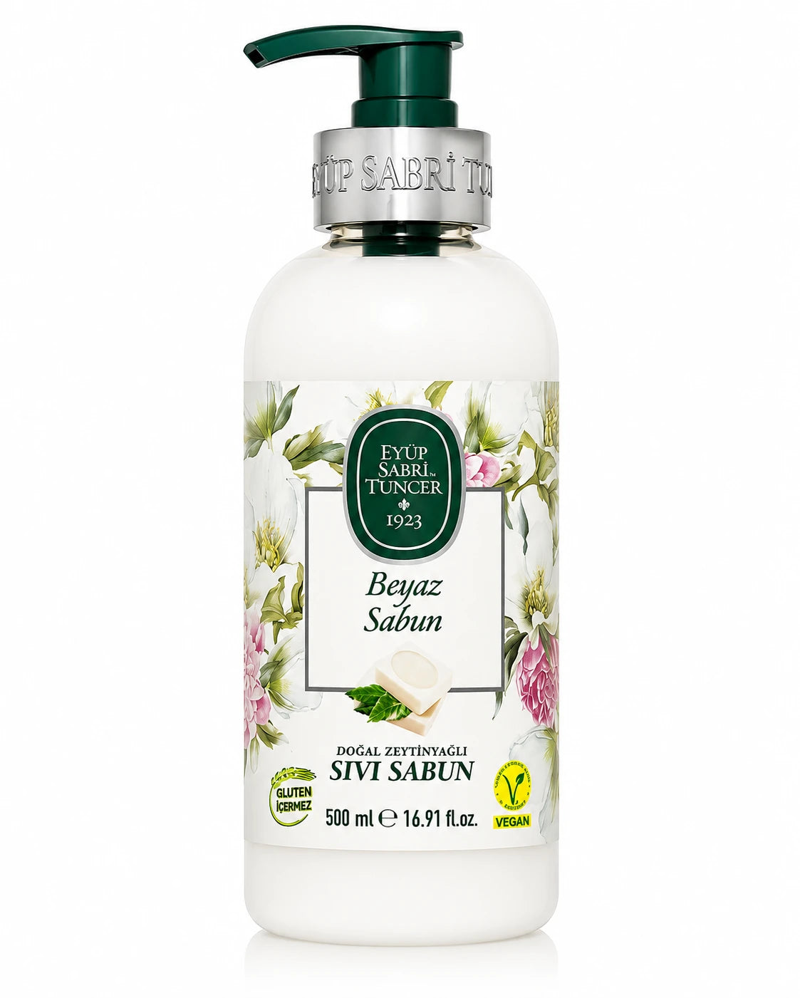 Eyüp Sabri Tuncer White Soap Natural Olive Oil Liquid Soap – 500ml