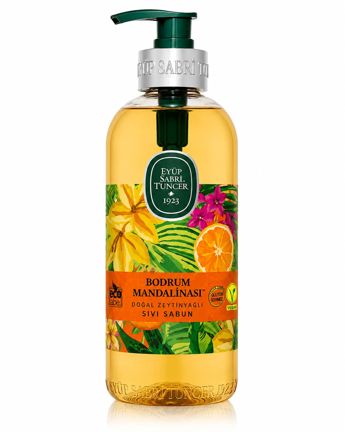 Eyüp Sabri Tuncer Bodrum Mandarin Natural Olive Oil Liquid Soap – 500ml