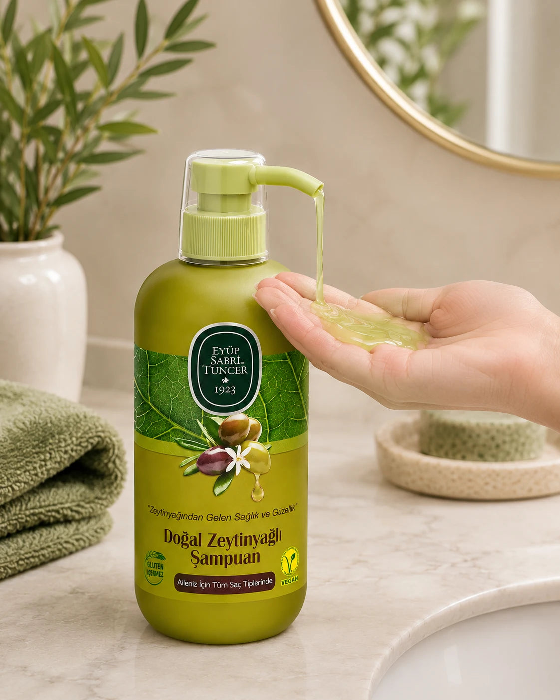 Eyüp Sabri Tuncer Natural Olive Oil Shampoo 600ml