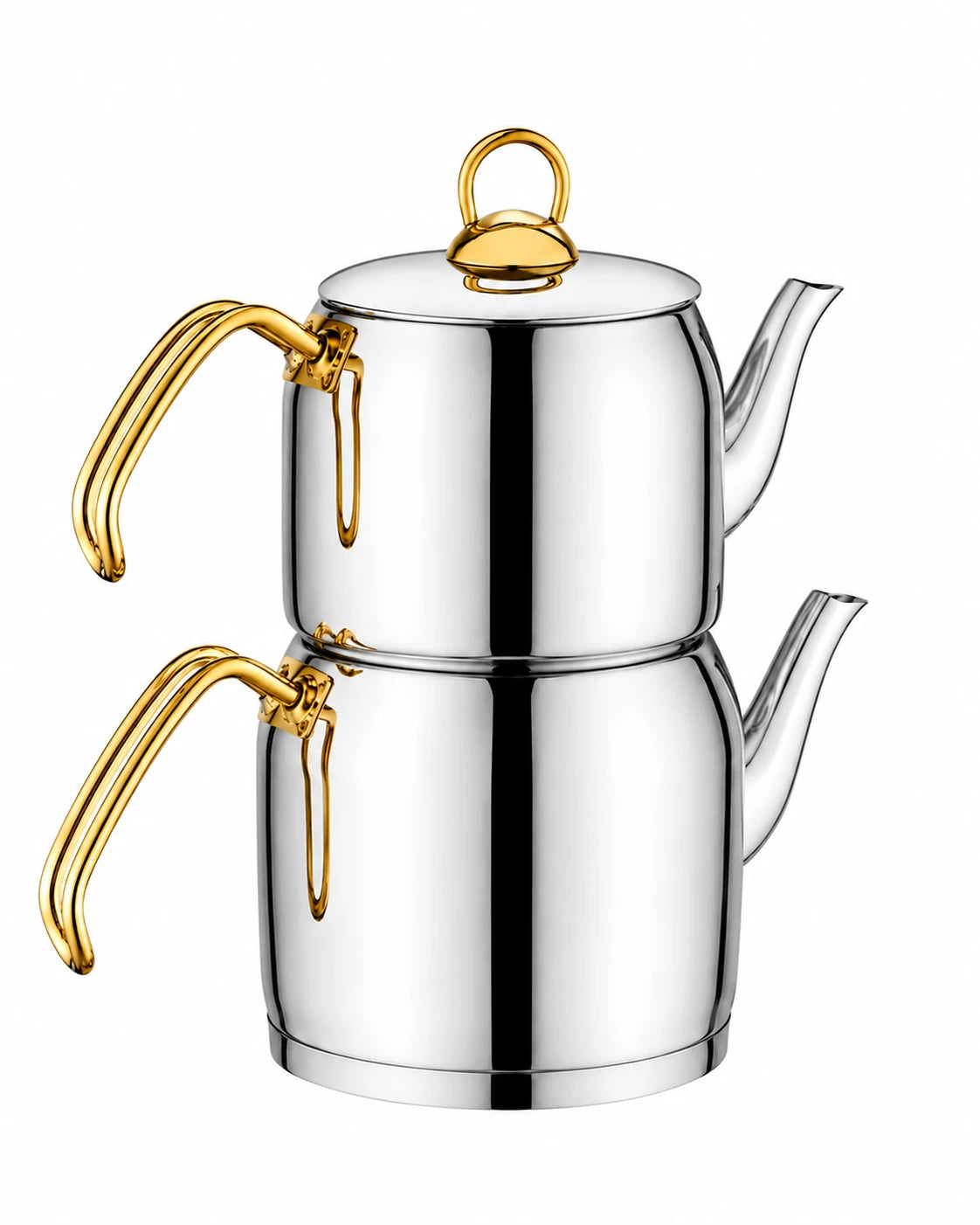 Ozlife HUMA Family Size Teapot - Plain Gold
