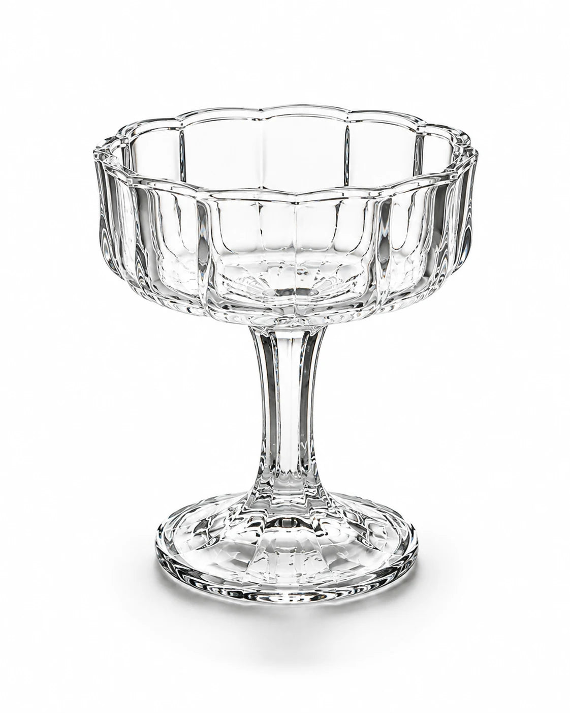 Kosova Crystal 6-Piece Footed Serving Cup Set