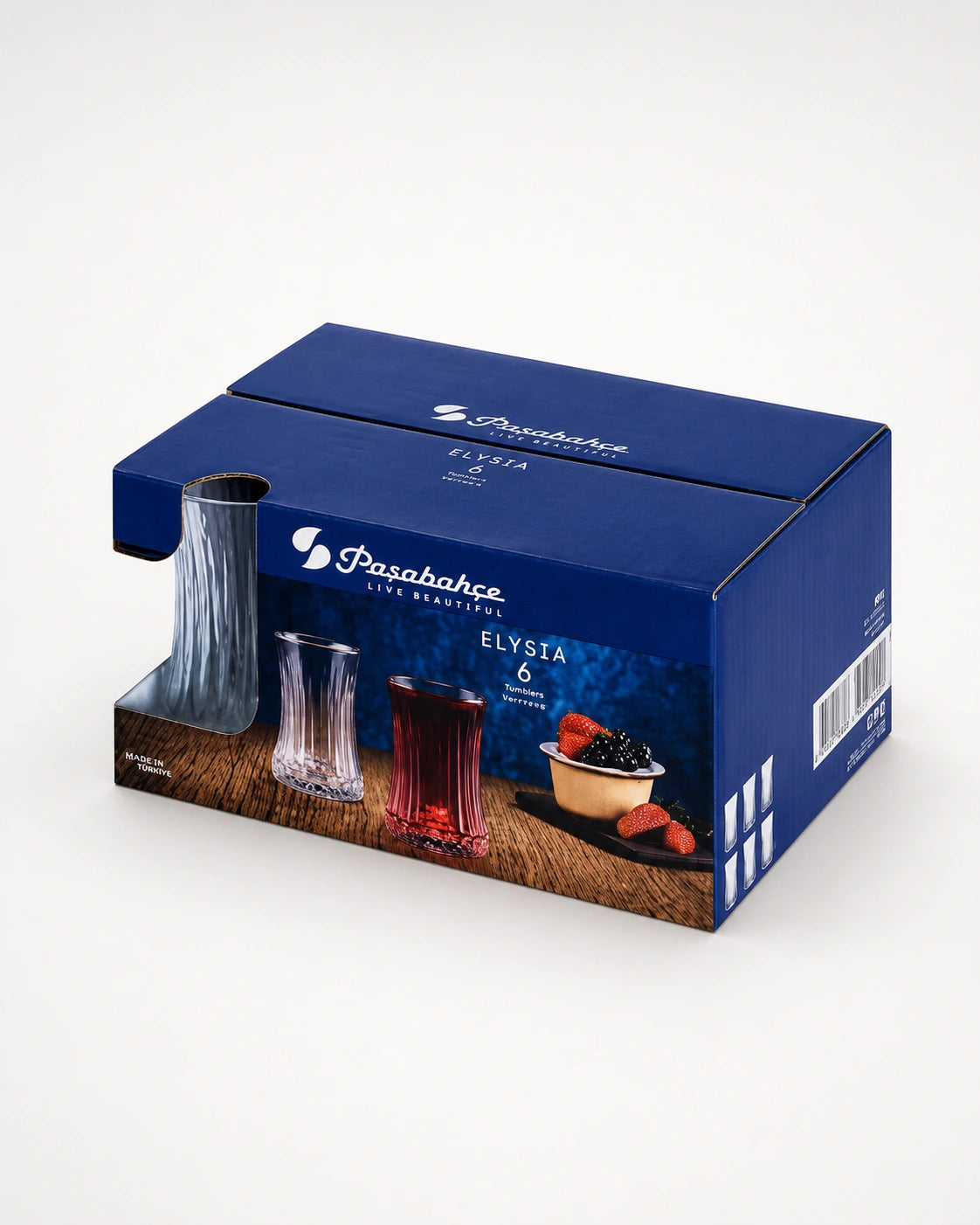 Pasabahce Elysia Tea Glass 170 cc 6 Piece Set