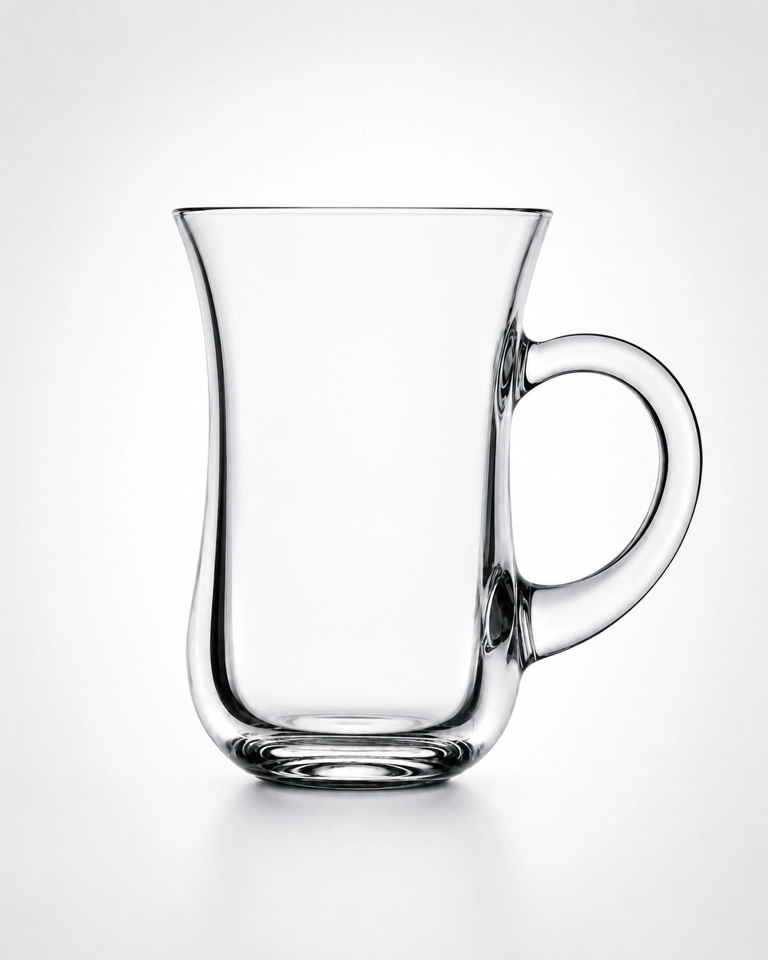 Pasabahce Keyif Tea Glass with Handle 145 cc 6-Piece Set