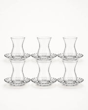 Pasabahce Selale Tea 12 Piece Set with Saucer 140 cc