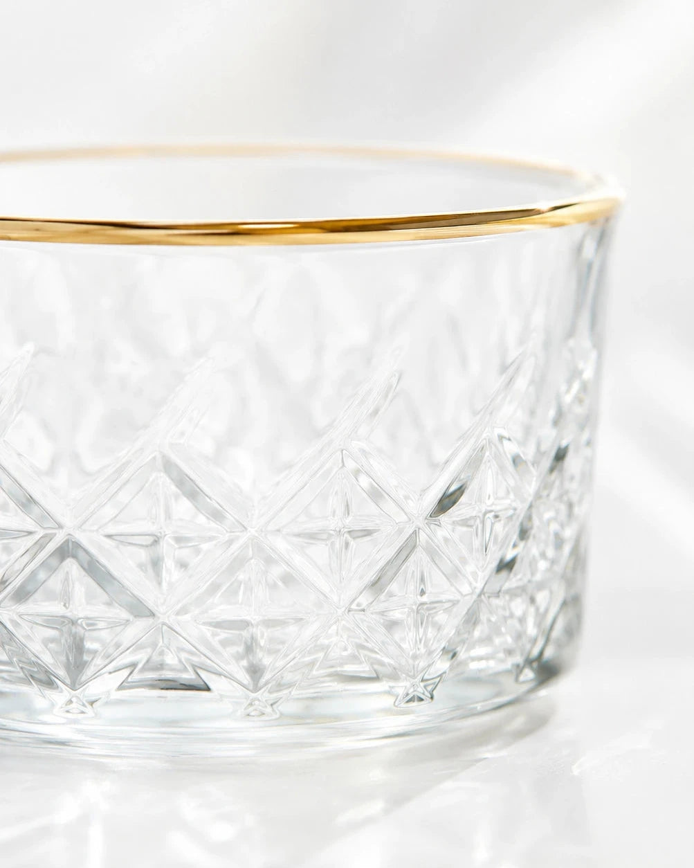 Pasabahce Timeless Golden Bowl 225 cc 4 Piece Set