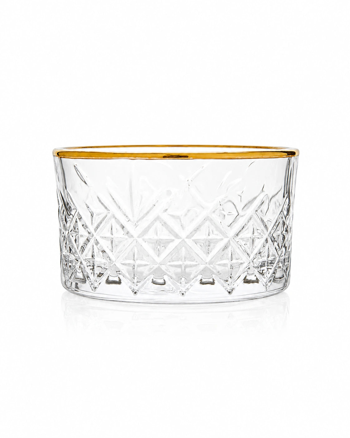 Pasabahce Timeless Golden Bowl 225 cc 4 Piece Set