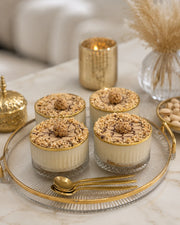 Pasabahce Timeless Golden Bowl 225 cc 4 Piece Set