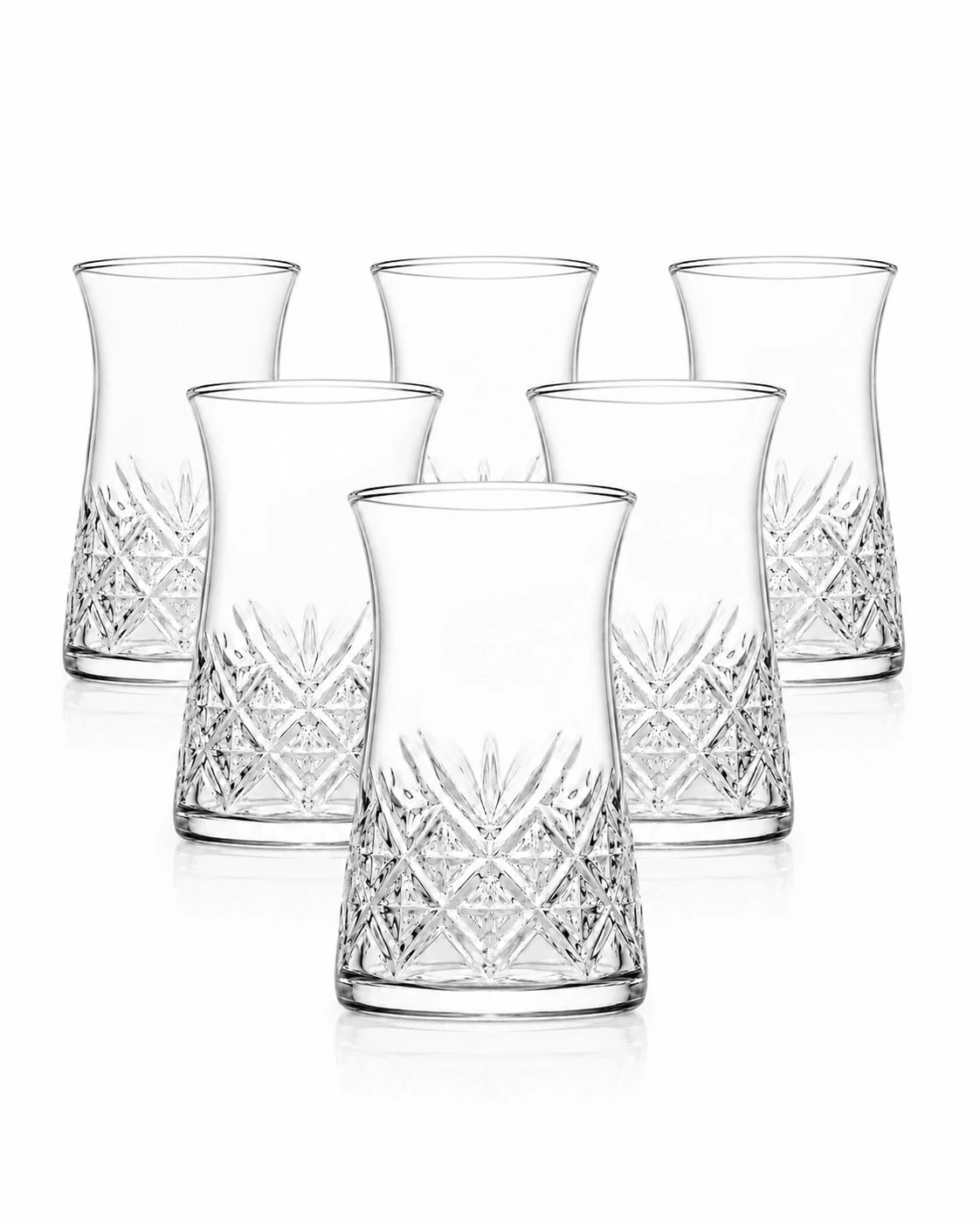 Pasabahce Timeless Tea Glass 160 cc 6 Piece Set