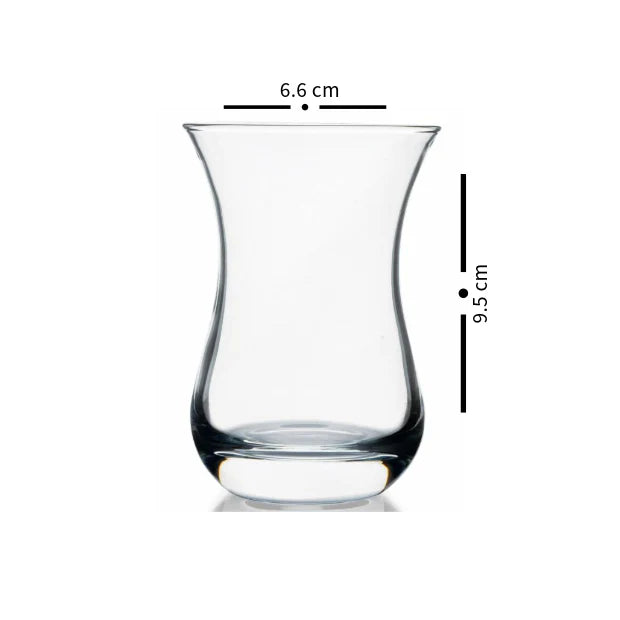 Pasabahce Aida Tea Glass 160 cc 6-Piece Set
